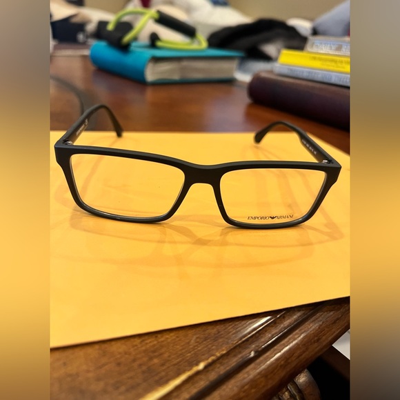 Armani Exchange Black Prescription Glasses. New - Picture 3 of 3